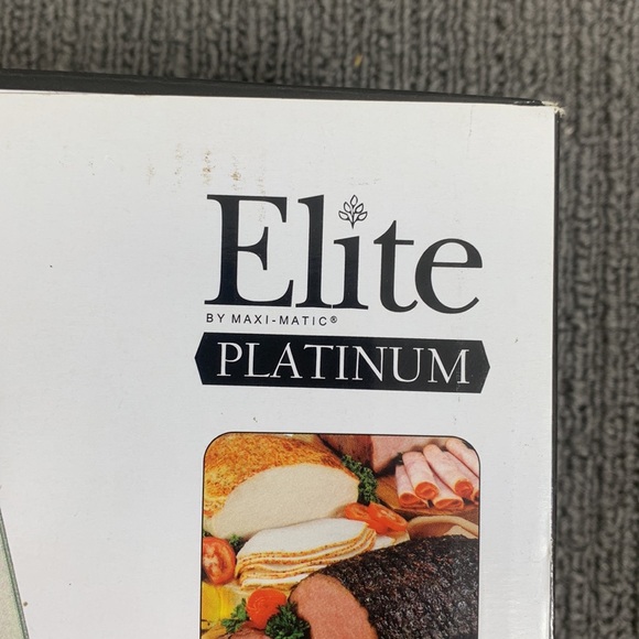 Elite by Maxi-Matic Platinum Electric Knife Serrated Stainless Steel Blades New - Picture 4 of 8